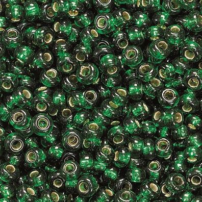 KNORR prandell 213106438 Böhmische Rocailles Ø 2,5 mm dunkelgrün