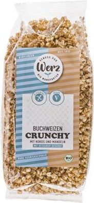 Naturkornmühle Werz 6x Buchweizen Crunchy, Vollkorn Knuspermüsli, glutenfrei 200g