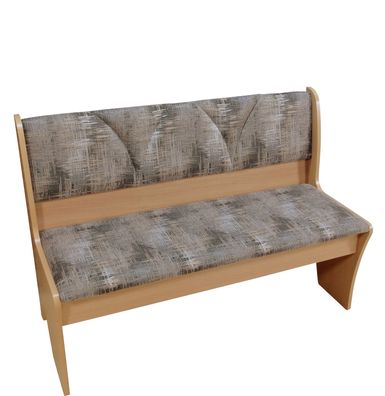 Truhensitzbank "Paula" 120cm breit, buche / schoko