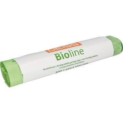 DEISS Müllbeutel 06084 kompostierb. 160l 500 + 450x1.100mm 3 St./Pack