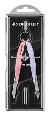 Staedtler 556 00-PA2 Präzisions-/Geometriezirkel Mars Comfort pastel(S)