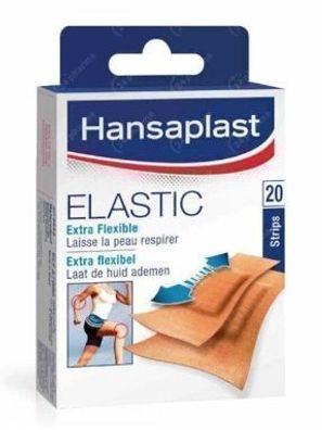 Hansaplast Elastische Wasserfeste Pflaster, 20 Stéck (Import aus Deutschland)