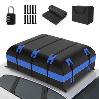 Puluomis 600L Auto Dachbox Dachkoffer Faltbare Dachtasche Dachgepäckträger