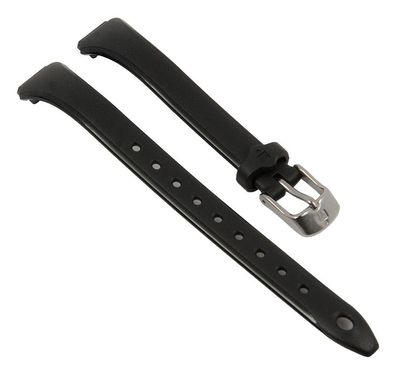 Timex Ironman Uhrenarmband PU Band Wasserfest schwarz 12mm T5K522