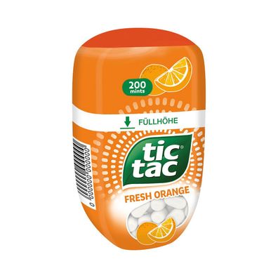 Tic Tac Fresh Orange Big Pack spritzig milder Orangen Geschmack 98g