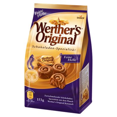 Werthers Original Schokoladen Spezialitäten Feine Helle 153g