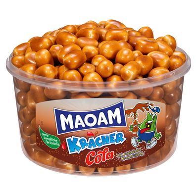 Maoam Cola Kracher Kaubonbons mit Brausepulver Füllung 1200g