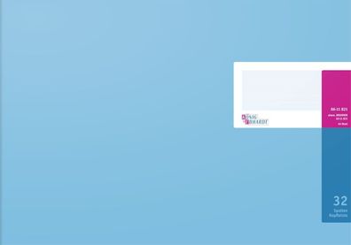 König & Ebhardt 86-11821 Spaltenbuch Kopfleisten-Ausführung - 420 x 257 mm, 32