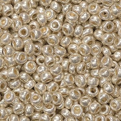 KNORR prandell 213104702 Böhmische Rocailles Ø 2,5 mm silberfarben hell