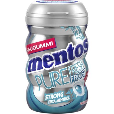 Mentos Kaugummi Pure Fresh Frost Euca Menthol Geschmack Curvy Dose 70g