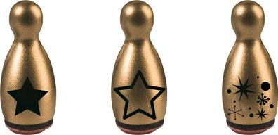 Heyda 204888650 Stempel-Figuren "Sterne & Kristalle"