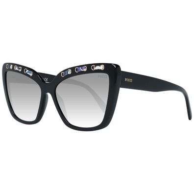 Emilio Pucci Sonnenbrille EP0101 01W 59 Damen Schwarz