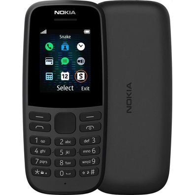 Nokia 105 Black 2019 Dual Sim