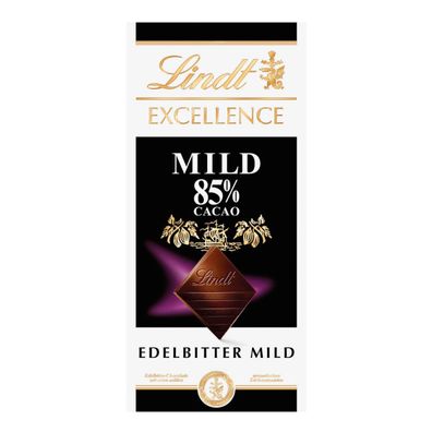 Lindt und Sprüngli Excellence Mild 85 Prozent Edelbitter 100g