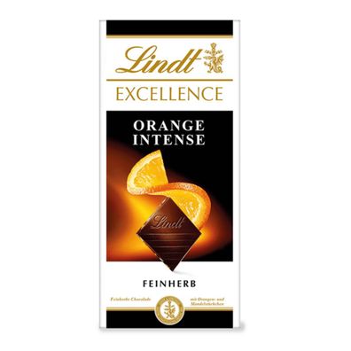 Lindt Excellence Orange Intense Feinherbe Schokoladentafel 100g