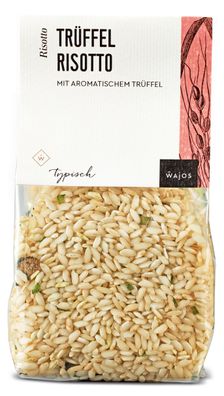 Wajos Trüffel Risotto mit aromatischem Trüffel - Komplettset 300g