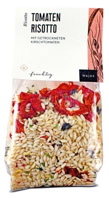 Wajos Tomaten Risotto mit getrockneten Kirschtomaten fruchtige Komplettmischung 300g