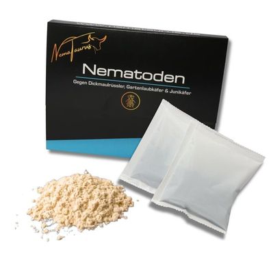 NemaTaurus® HB Nematoden | 12 Mio für 24 m² | gegen Dickmaulrüssler,