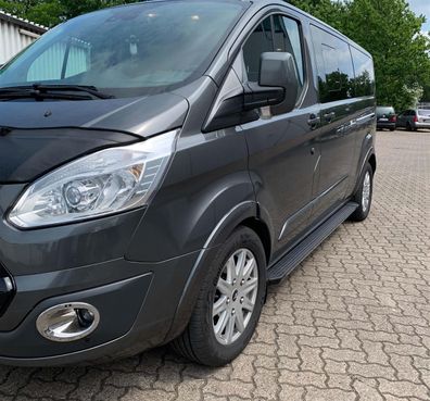 Trittbretter passend für Ford Custom Transit und Tourneo L1 Bj 2012 - 2023 Truva TÜV