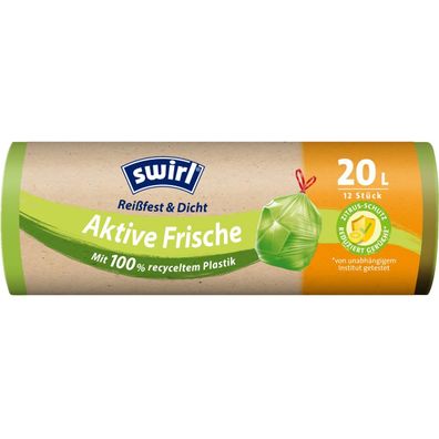 Swirl Müllsack Aktive Frische 215918 20l 12St