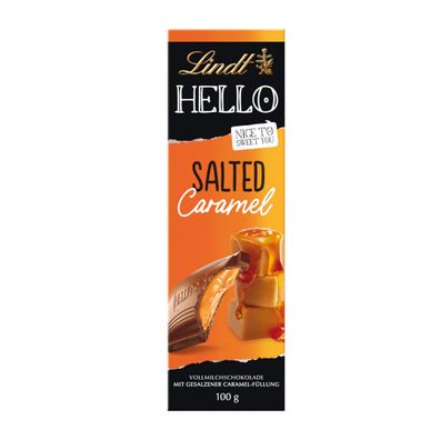 Lindt und Sprüngli Hello Salted Caramel Vollmilch 100g 6er Pack