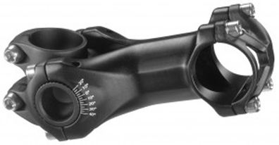 A-Head Vorbau Ergotec Swell-R Eco Alu, chwarz,1 1/8, 31,8mm, 20/ + 40°,140mm