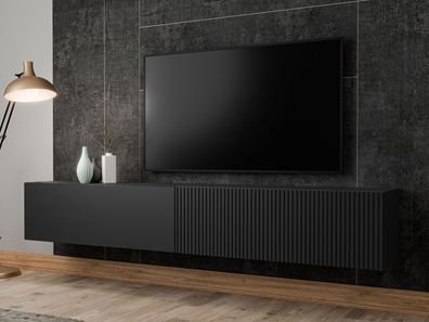 TV-Lowboard Capital 200 TV Schrank 2-türig TV-Tisch Modern Wohnzimmer Hängend M24