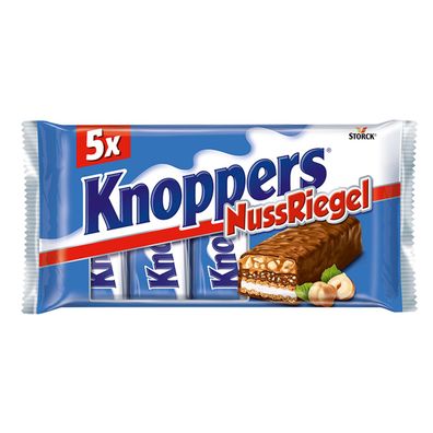 Storck Knoppers Nussriegel mit Haselnüssen und Karamell 200g