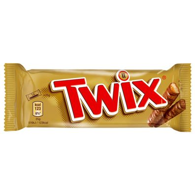 Twix Riegel Knusperkeks mit Karamell umhüllt von Milchschokolade 50g