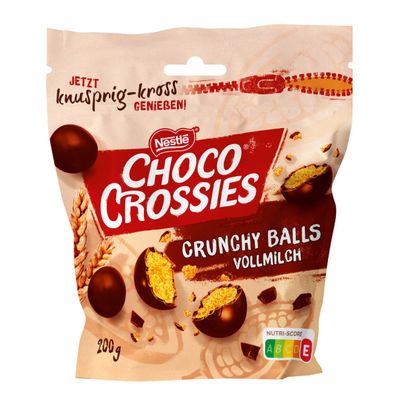 Choco Crossies Crunchy Balls Vollmilch mit Cerealienkern 200g