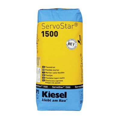 Kiesel ServoStar 1500 25kg Flexmörtel - Liefermenge: 1 Sack 25kg