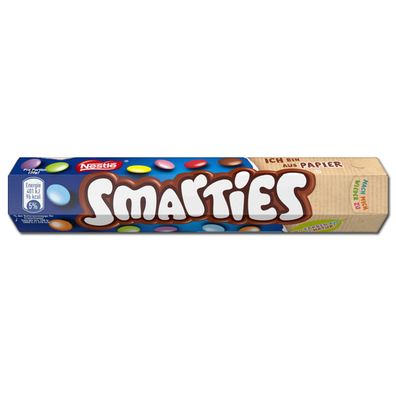 Smarties Schokoladenlinsen mit bunt schokoladigem Zuckerüberzug 38g