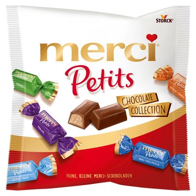 Merci Petits Chocolate Collection Feine kleine merci Schokoladen 125g