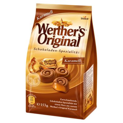 Werthers Original Karamell Schokoladenbonbons mit Füllung 153g