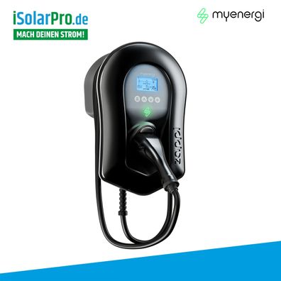 Myenergi ZAPPI-2H22TB-T Schwarz Wallbox 22 kW (3-phasig) iSolarPro