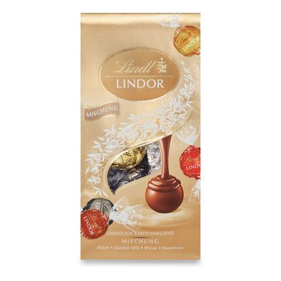 Lindt Lindor Kugeln Mischung mit feinster Lindt Schokolade 137g