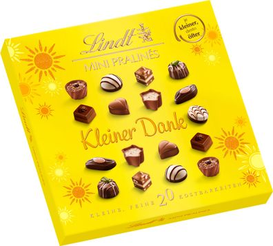 Lindt Mini Pralinés Botschaften