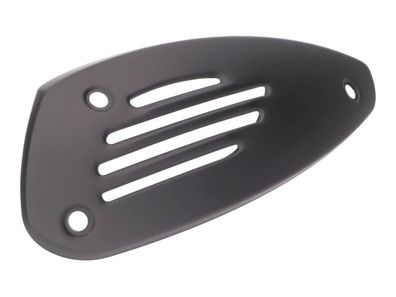 Auspuffblende OEM schwarz für Vespa GTS 300 i.e. Super, GTV 300 4T 4V E4