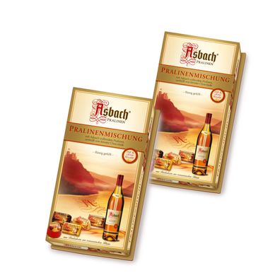 Asbach Pralinenmischung mit Zartbitterschokolade 125g 2er Pack