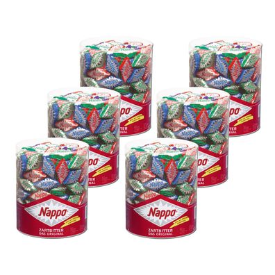 Nappo Klassiker Rauten mit Zartbitterschokolade 1320g 6er Pack
