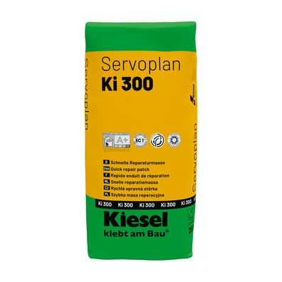 Kiesel Servoplan KI 300 Reparaturmasse 25KG - Liefermenge: 1 Sack 25kg