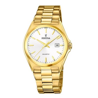 Festina Armbanduhr Herren F20555/2 Stahlband Klassisch