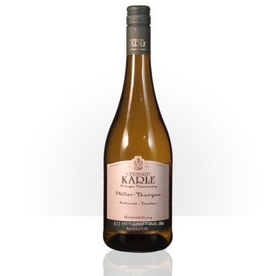 Gerhard Karle 2021 Müller Thurgau Kabinett (02) trocken / Ihringer Fohrenberg 0