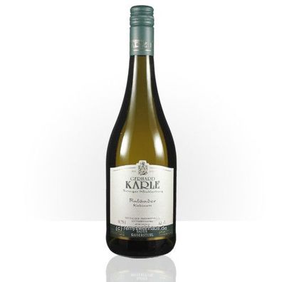 Gerhard Karle 2023 Ruländer (05) Kabinett Ihringer Winklerberg 0.75 Liter