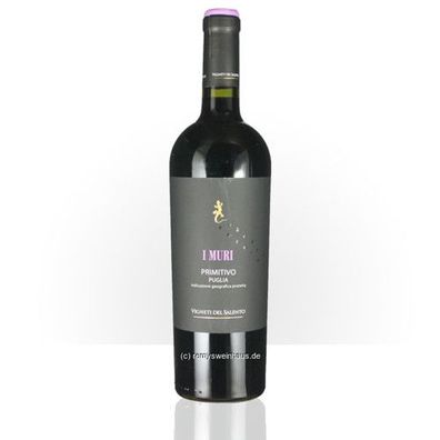 Vigneti del Salento 2023 Primitivo Puglia 'I Muri' IGP 0.75 Liter