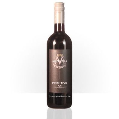 Mánnara 2023 Primitivo Puglia 'MÁNNARA' IGT 0.75 Liter