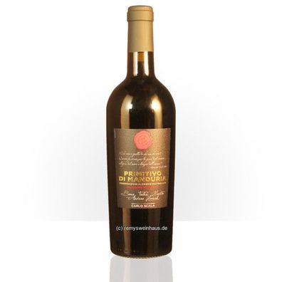 T.D.C. SPA 2022 Carlo Scala Primitivo di Manduria DOC 0.75 Liter