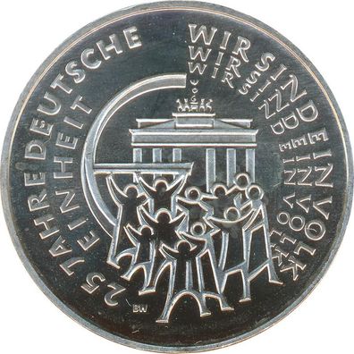 Deutschland 25 Euro 2015 - 25 Jahre Deutsche Einheit - F*