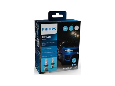 Philips Hauptlampe Ultinon Pro6000 Boost H7, LED, 12 V, bis zu