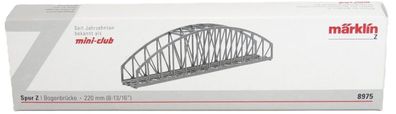 Märklin mini-club 8975 - Bogenbrücke 220 mm - Spur Z - 1:220 - Originalverpackung